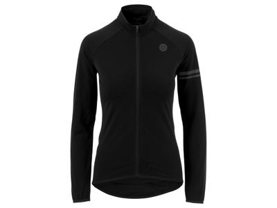 AGU Essential Thermo Jersey - Dame cykeltrøje L/Æ - Sort