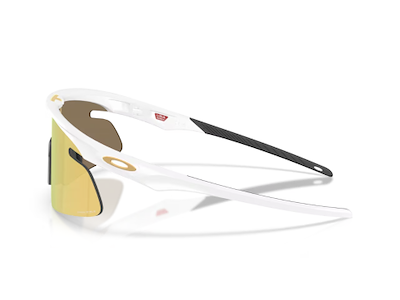 Oakley RSLV Lite - Cykelbriller - Matte White/Prizm 24K