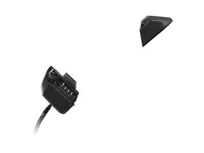 Shimano Steps - Batteriholder til BT-E6010 batteri - 600mm uden key unit