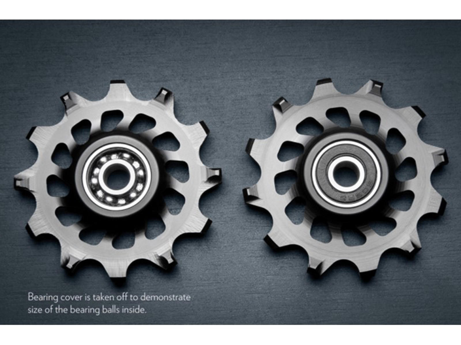 absoluteBLACK - Pulleyhjul til SRAM - 12T - 11 Speed