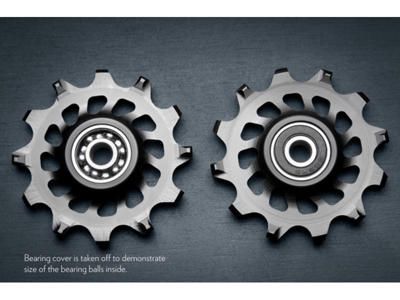 absoluteBLACK - Pulleyhjul til SRAM - 12T - 11 Speed