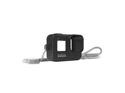 GoPro - Sleeve + Lanyard blackout - Til Hero8 kamera - Sort