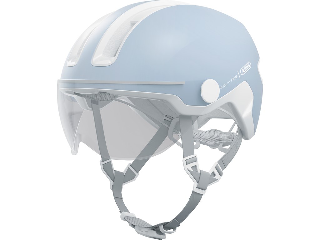 ABUS HUD-Y ACE cykelhjelm LED pure aqua 51-55 cm ABUS HUD-Y ACE cykelhjelm LED pure aqua 51-55 cm