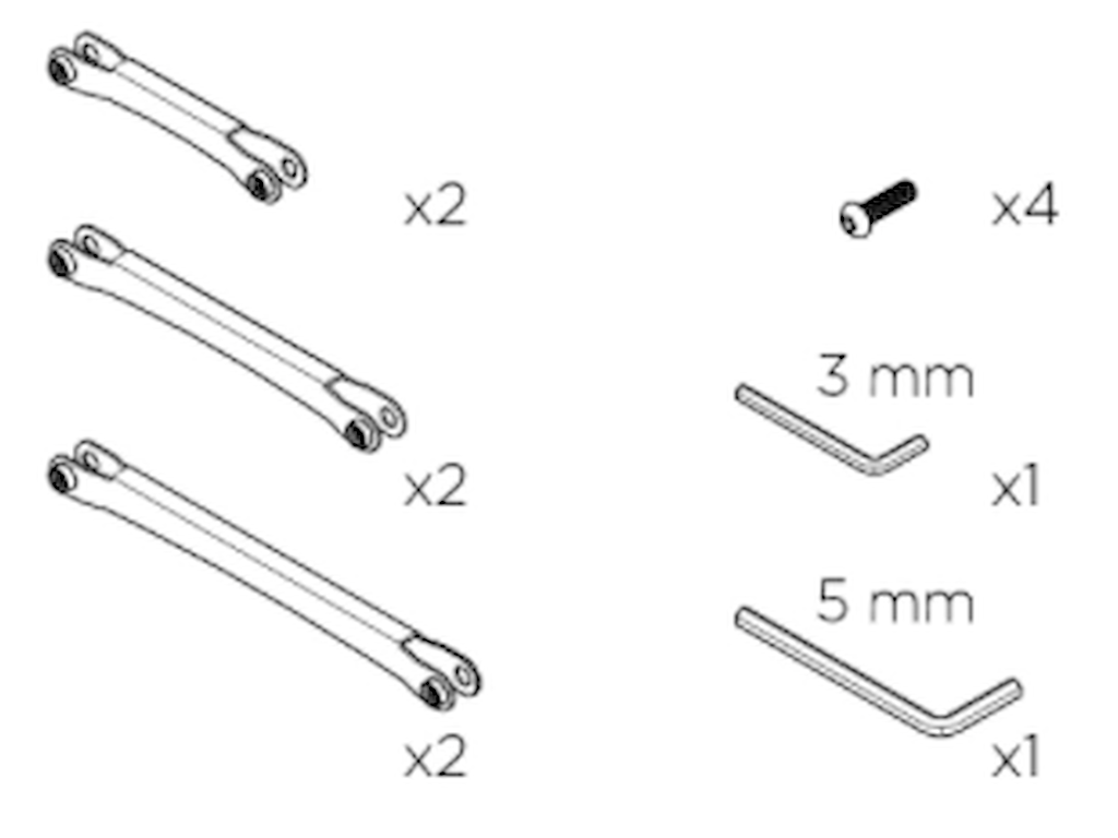 Thule Strut Kit Til Pack n' Pedal Rack