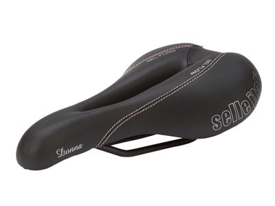 Selle Italia Lady Donna - Cykelsadel - Dame - Sort