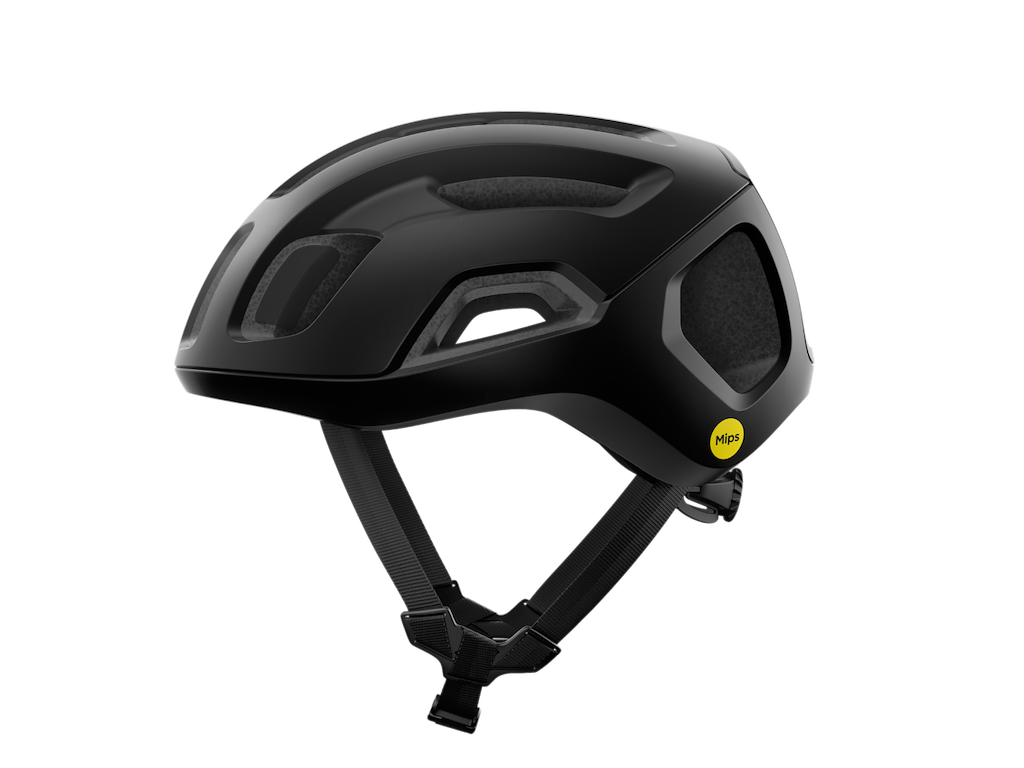 POC Ventral Air MIPS Cykelhjelm - Uranium Black Matt