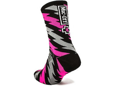 MUC-OFF Bolt Cykelstrømper Str. 6-8