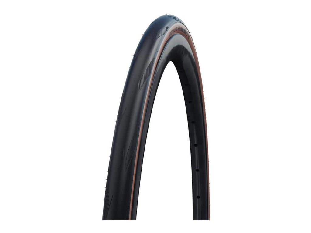 Schwalbe One TLE - Race Guard Foldedæk Road - 700x25-32c - Bronze Sidewall