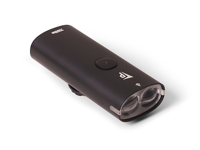 Pathtaker forlygte med 2500 lumen genopladelig - med lygteholder og beslag til Garmin