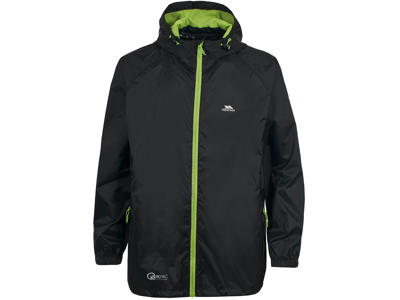 Trespass Qikpac - Regnjakke - UNISEX - Sort - XS