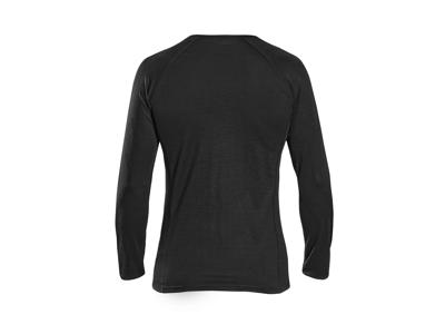 GripGrab Merino Polyfiber Base Layer - Svedundertrøje L/Æ - Sort