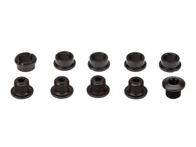 absoluteBLACK Klingebolte - Racer og MTB - 5 stk. - Korte