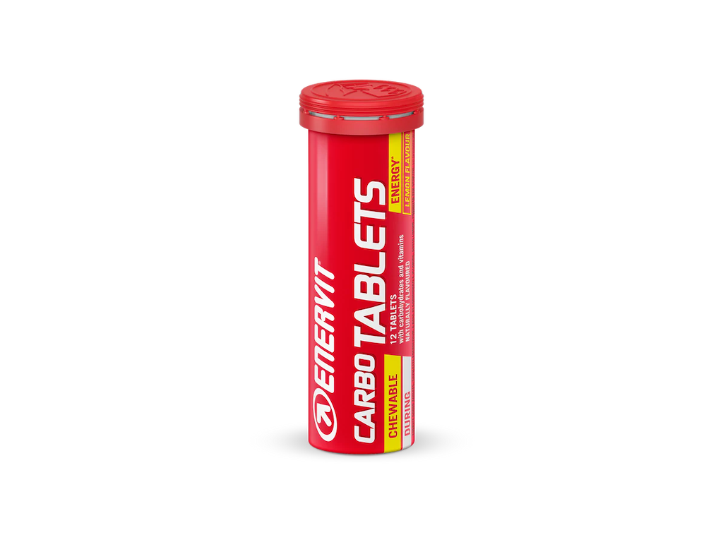 Enervit Sport Carbotablets Vingummi - Lemon - 12 stk