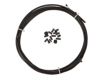 Pathtaker - Premium Kevlar/Teflon Gearkabel - 4 mm - Sort - Sæt til for og bag