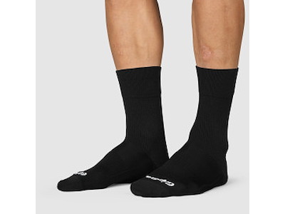 GripGrab EXPLR Regular Cut Socks - Cykelstrømper - Sort - 44/47