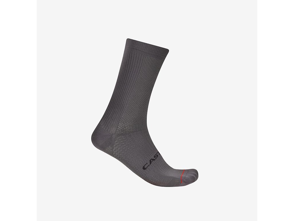 Castelli Premio Evo 18 Sock - Cykelstrømper - Smoky Gray - XXL
