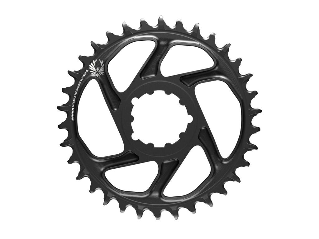 Sram Eagle - Klinge 32 tands rund - 1 x 12 gear - Direct Mount - 3 mm offset - Sort