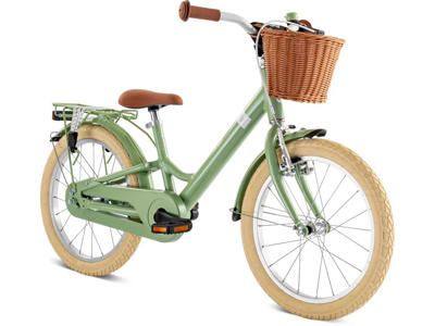 Puky - Youke Classic 18 - Børnecykel fra 5 år - Retro grøn