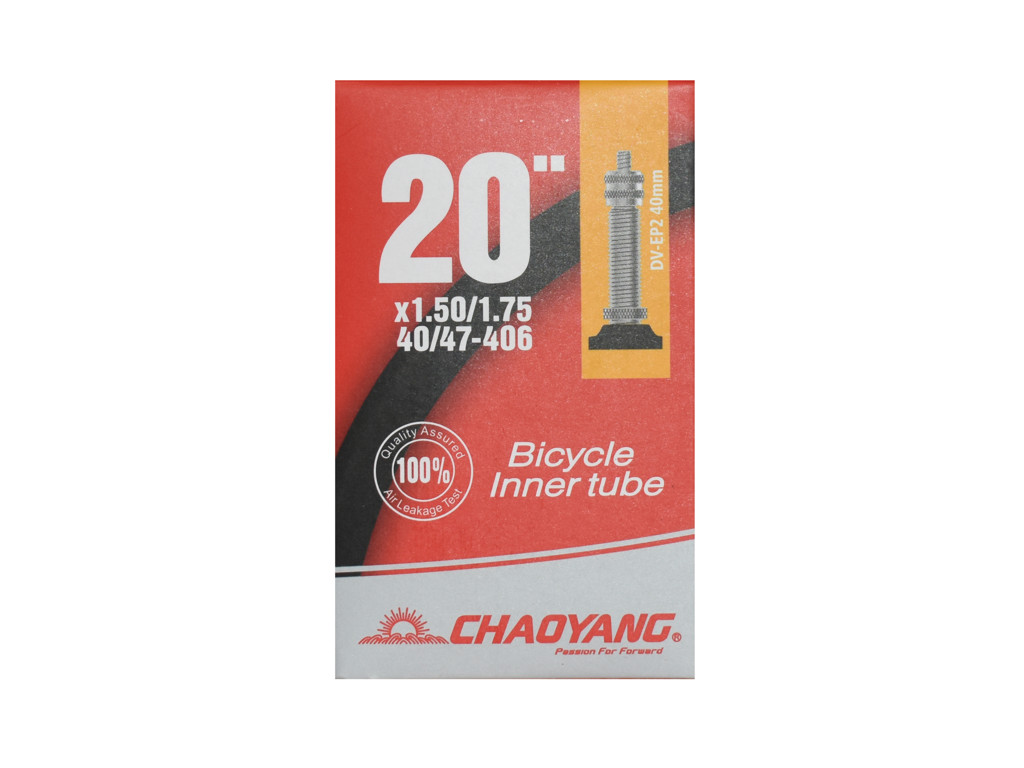 Chaoyang Slange 20 x 1 3/8-1.75 - 40mm Dunlop ventil