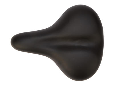 OnGear - Sadel - komfort med elastomer - Unisex D1 Base  - Sort