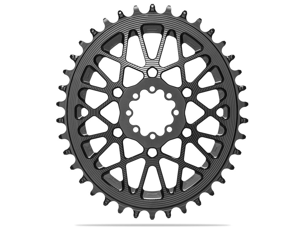 AbsoluteBlack Oval klinge 40 tands 8 bolt - SRAM AXS - Sort