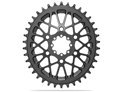 AbsoluteBlack Oval klinge 40 tands 8 bolt - SRAM AXS - Sort