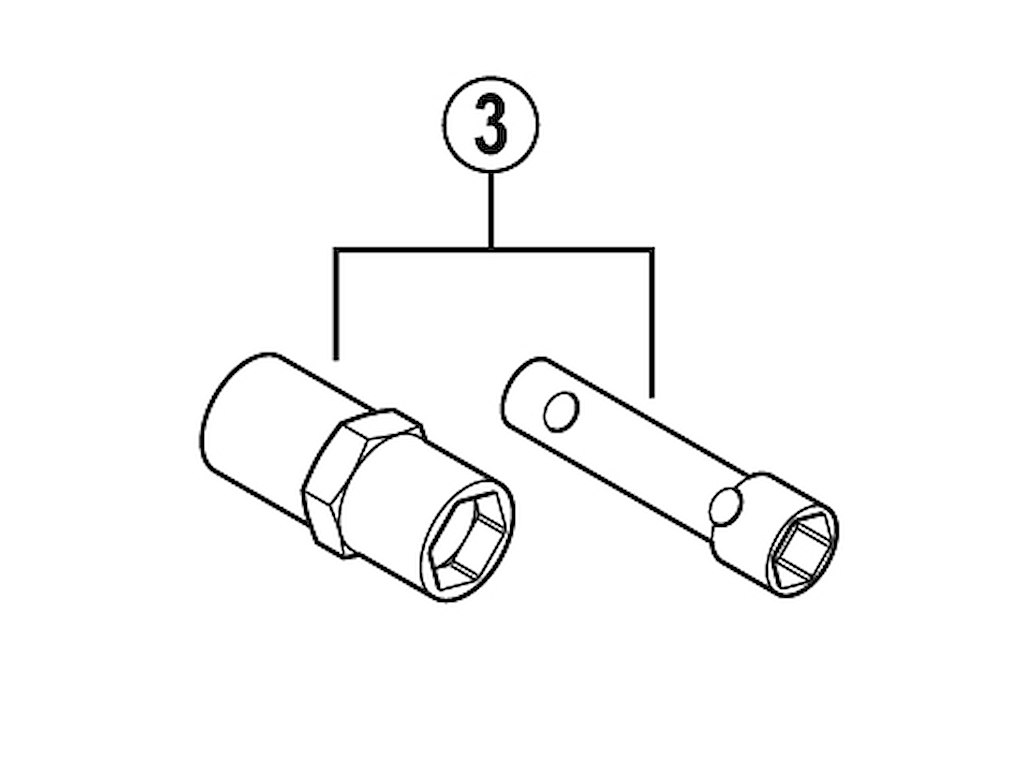Shimano justeringsnøgle til pedalkonus - TL-PD33