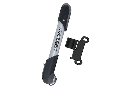 FORCE Sport Duo Telescope - Minipumpe - Sølv/Sort