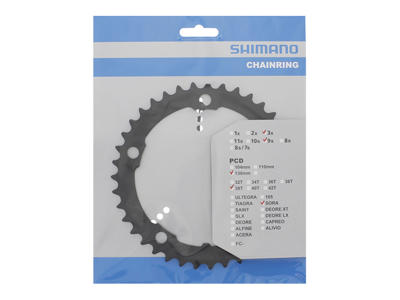 Shimano Sora - 39 tands klinge road - BCD130 - Sort - FC-3503