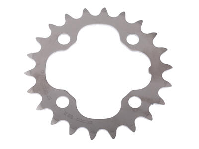 Klinge 22 tands Shimano Deore ø64mm 4 huls Sølv