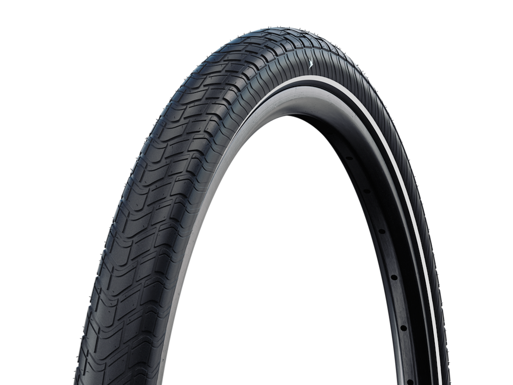 Schwalbe Motion Big Apple Race Guard Tråddæk 28x2,35 (60-622) E-25 Sort Refleks