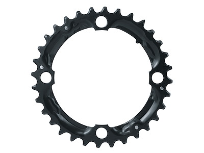 FORCE klinge 32 tands BCD 104mm 10 gear stål sort