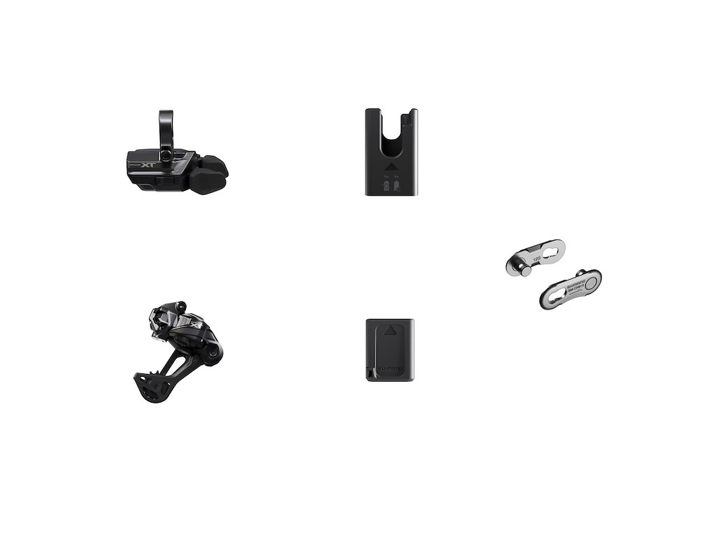 Shimano XT M8250 - Opgraderingskit - Di2 - Elektronisk trådløs - SGS og trigger med klampe