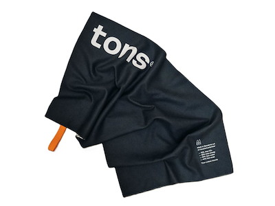 Tons Towel - Håndklæde - Sort
