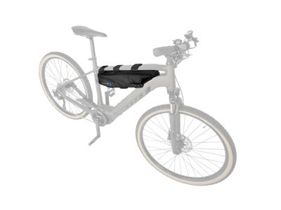M-Wave Rough Ride - Cykeltaske til Elcykel batteri - Sort - Str. 7 liter