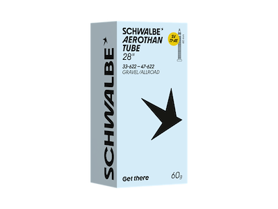 Schwalbe Aerothan slange 28" (33/47-622) med 60mm lang SV ventil - SV17-AE