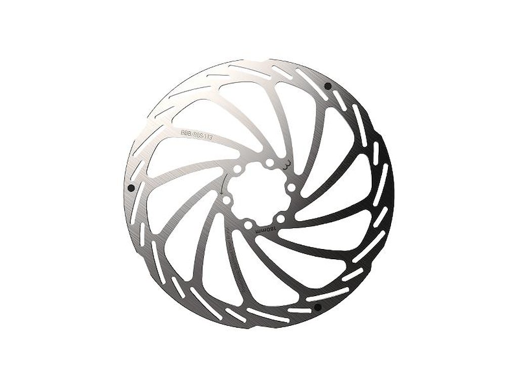 BBB PowerStop 180 mm 6-huls Bremseskive med indikator