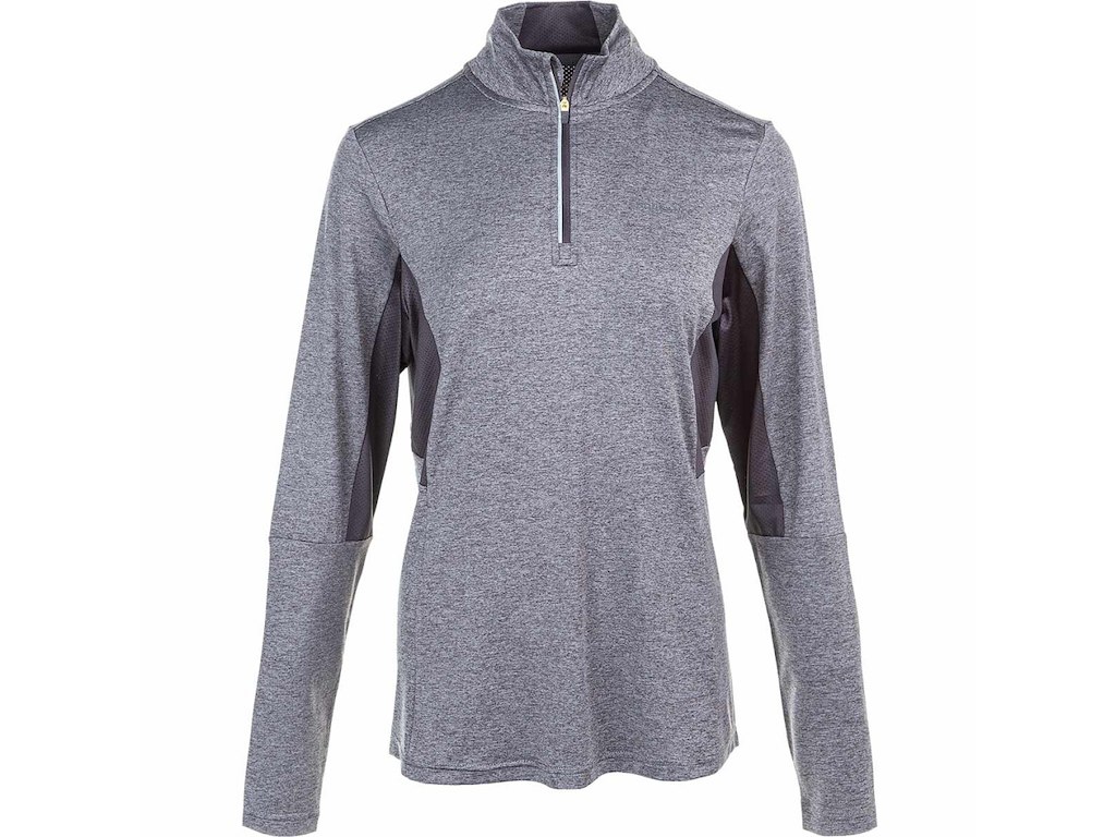 Endurance Jocee Midlayer til kvinder m. lynlås Grå Størrelse M