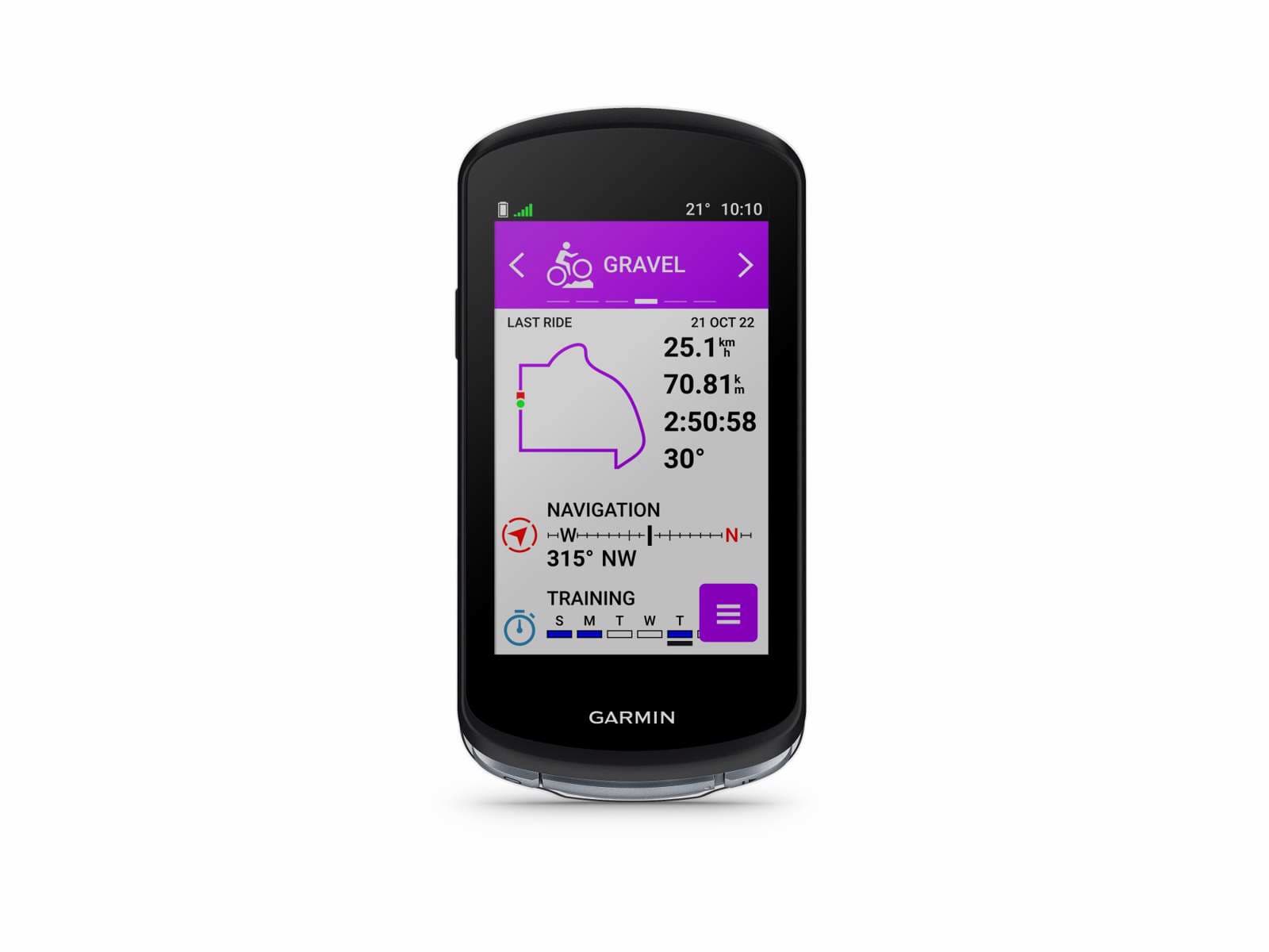 billedet viser en Garmin 1040