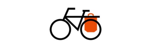 Bikezac - Den praktiske indkøbspose til cyklister - Bestil her