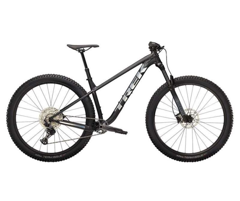 Billedet viser en hardtail mountainbike.